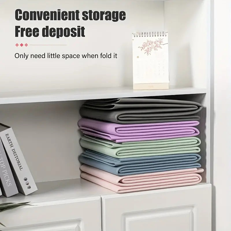 TPE Folding Yoga Mat for Napping and Relaxation