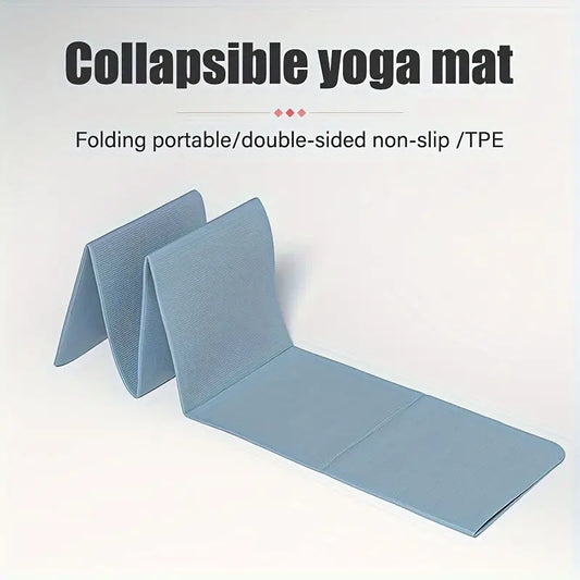 TPE Folding Yoga Mat for Napping and Relaxation