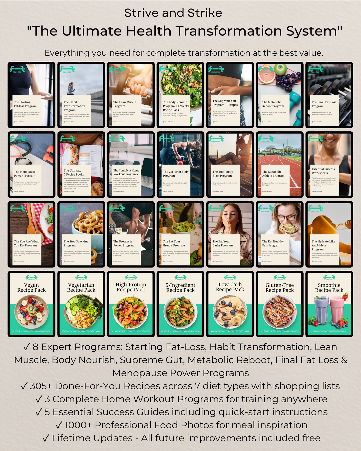 "The Ultimate Health Transformation System"